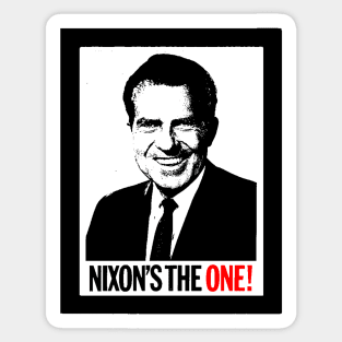 NIXON'S THE ONE Sticker